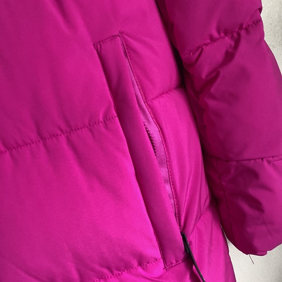 Gorgeous BCBGeneration Hooded Puffer Coat in Hot Pink xs extra small new - Picture 4 of 15